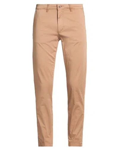 Squad² Man Pants Light Brown Size 40 Cotton, Elastane