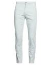 Squad² Man Pants Light Grey Size 28 Cotton, Elastane