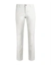 Squad² Man Pants Light Grey Size 28 Cotton, Elastane In Gray