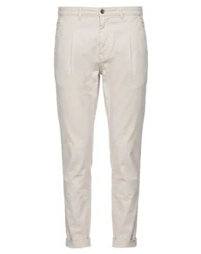 Squad² Man Pants Light Grey Size 28 Cotton, Elastane In Neutral