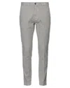 Squad² Man Pants Light Grey Size 30 Cotton, Elastane In Multi