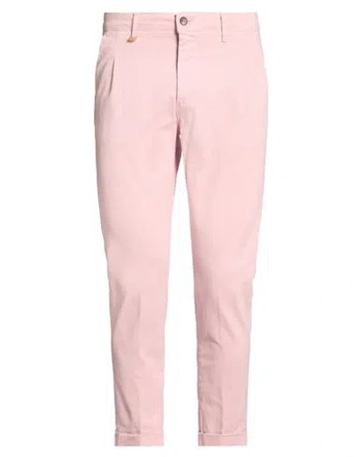Squad² Man Pants Light Pink Size 32 Cotton, Elastane