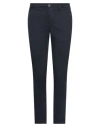 Squad² Man Pants Midnight Blue Size 28 Cotton, Elastane In Blue