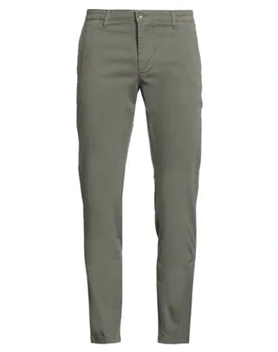 Squad² Man Pants Military Green Size 38 Cotton, Elastane