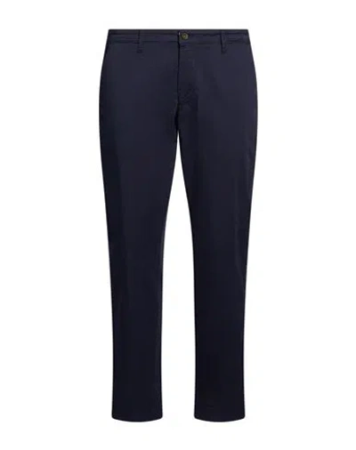 Squad² Man Pants Navy Size 30 Cotton, Elastane In Blue