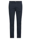 Squad² Man Pants Navy Size 34 Cotton, Elastane In Blue