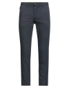Squad² Man Pants Navy Size 34 Cotton, Polyester, Elastane In Blue