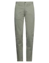 Squad² Man Pants Sage Green Size 44 Cotton, Elastane