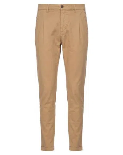 Squad² Man Pants Sand Size 28 Cotton, Elastane In Beige