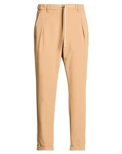 Squad² Man Pants Sand Size 28 Polyester, Viscose, Elastane In Beige