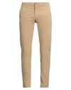 Squad² Man Pants Sand Size 34 Cotton, Elastane