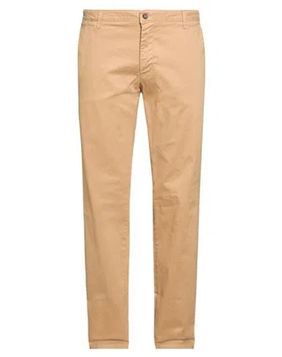 Squad² Man Pants Sand Size 42 Cotton, Elastane