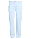 Squad² Man Pants Sky Blue Size 40 Cotton, Elastane