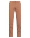 Squad² Man Pants Tan Size 28 Cotton, Elastane In Brown