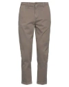 Squad² Man Pants Taupe Size 28 Cotton, Elastane In Grey
