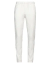 Squad² Man Pants White Size 38 Viscose, Polyester, Elastane