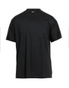 Squad² Man T-shirt Black Size Xl Cotton In Multi