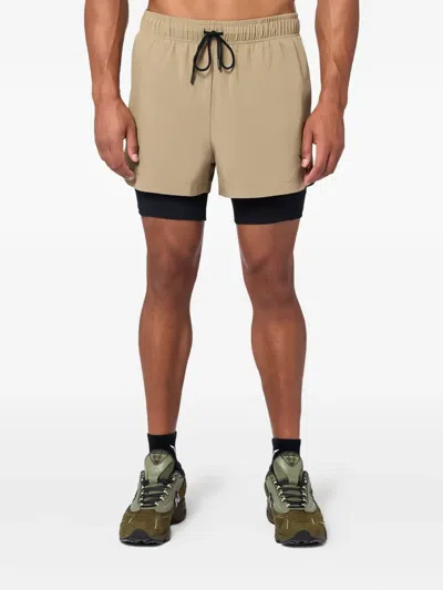 Squatwolf Actdry® 2-in-1 5" Shorts In Brown