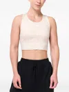 Squatwolf Brami Geometric-print Sports Bra In White