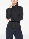 Squatwolf Core Zip-up Performance Track Jacket In Black
