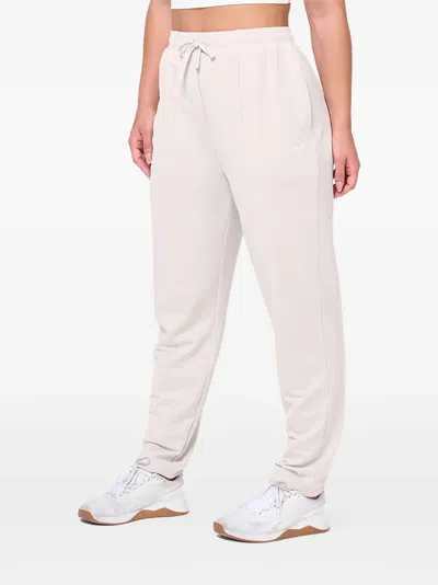 Squatwolf Drawstring Logo Track Pants In White