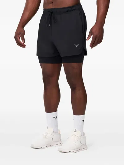 Squatwolf Drawstring Shorts In Black