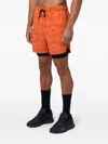Squatwolf Limitless-2-in-17" Shorts In Orange