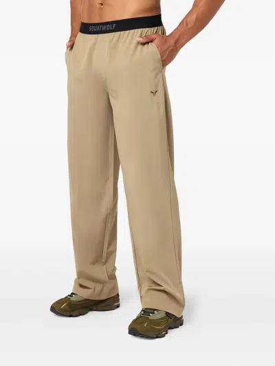 Squatwolf Stretch Woven Jogger Pants In Neutral