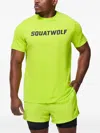 Squatwolf Wordmark Regular T-shirt In Green