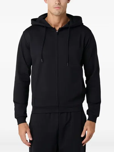Squatwolf Zip Regular Hoodie In Black