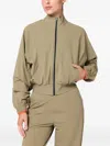 Squatwolf Zip-up Oversized Jacket In Green