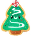 Squishable Kid's Mini Christmas Tree Cookie In Multi In Multi