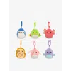 Squishmallows Squad Clip-on Soft Toy Assortment 9cm In Multi