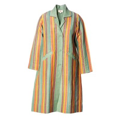 Sr By Sonali Raman Women's Green Poppy Lines Duck