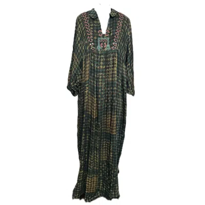 Sr By Sonali Raman Women's Lola Dk. Green Kaftan