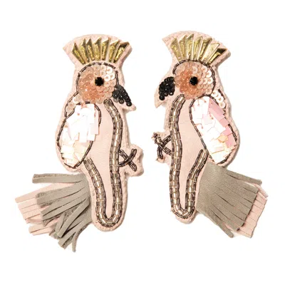 Sr By Sonali Raman Women's Neutrals Tropical Cacatua Nude In Brown