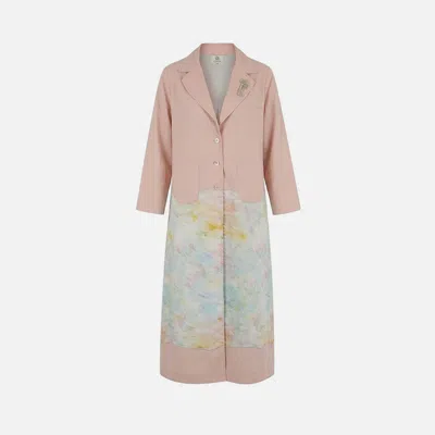 Sr By Sonali Raman Women's Pink Manet Rose In Multi