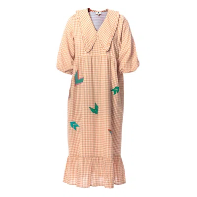 Sr By Sonali Raman Women's White / Orange Twila Orange In Multi