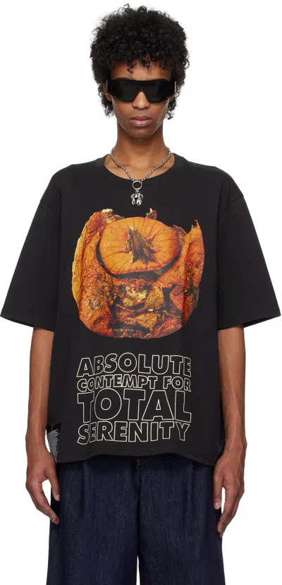 S.r. Studio. La. Ca. Black Otw By Vans Edition Acts Oversized Short Sleeve T-shirt In Vans Black