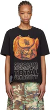 S.r. Studio. La. Ca. Black Otw By Vans Edition Crewneck T-shirt In Vans Black
