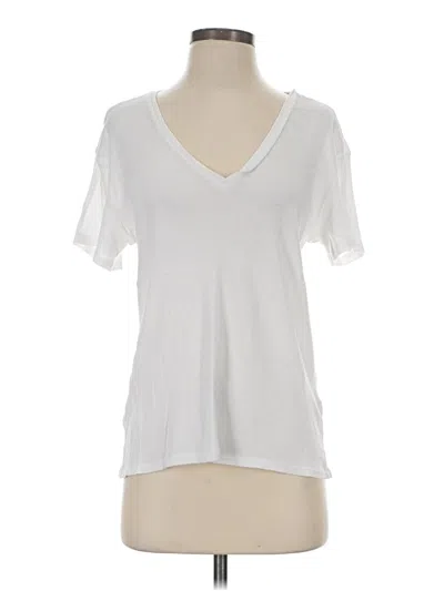 Sr Vs. Sandrine Rose "the Virgin Label" Short Sleeve T-shirt In White