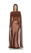 Srg Benny Cape In Brown