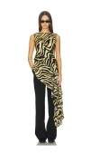 Srg Everlee Silk Top In Multi
