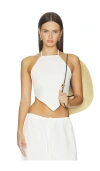 Srg Halsey Top In Ivory