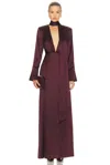 Srg Irina Dress In Burgundy