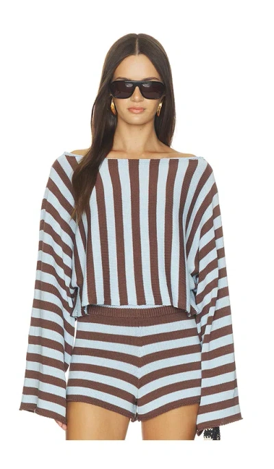 Srg Izabelle Striped Sweater In Multi