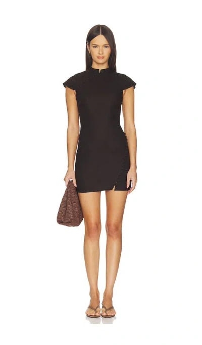 Srg Jana Mini Dress In Black
