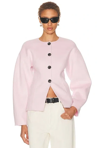 Srg Kaia Hooded Jacket In Pink
