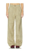 Srg Kiwi Suede Trouser In Multi