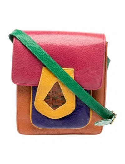 Pre-owned Srg Leather Crossbody Bag In Multi